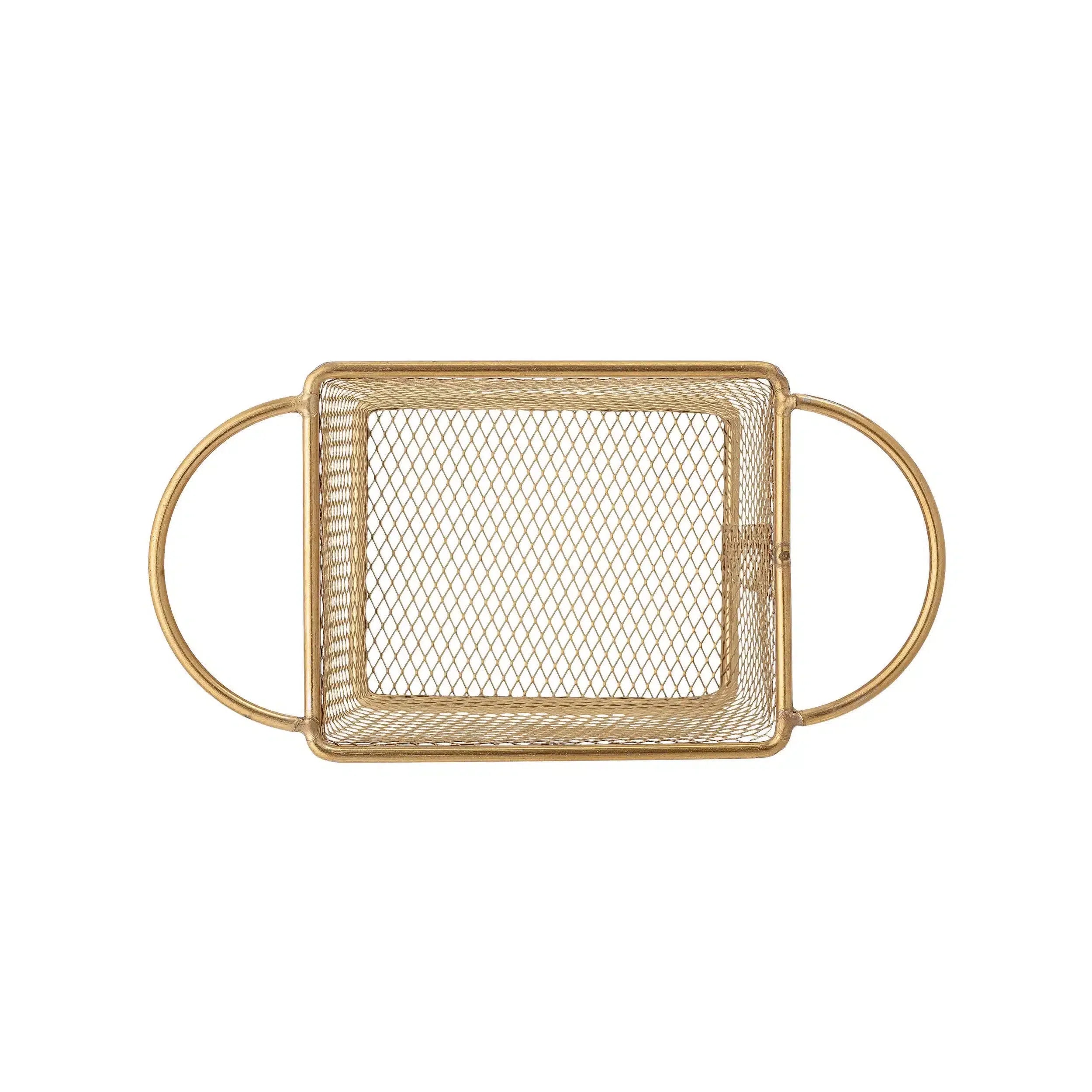 Stainless Steel Mesh Basket | Bridal Shower Sydnee Allen and Richard Busby