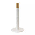 Marble Towel Holder with Brass Top
