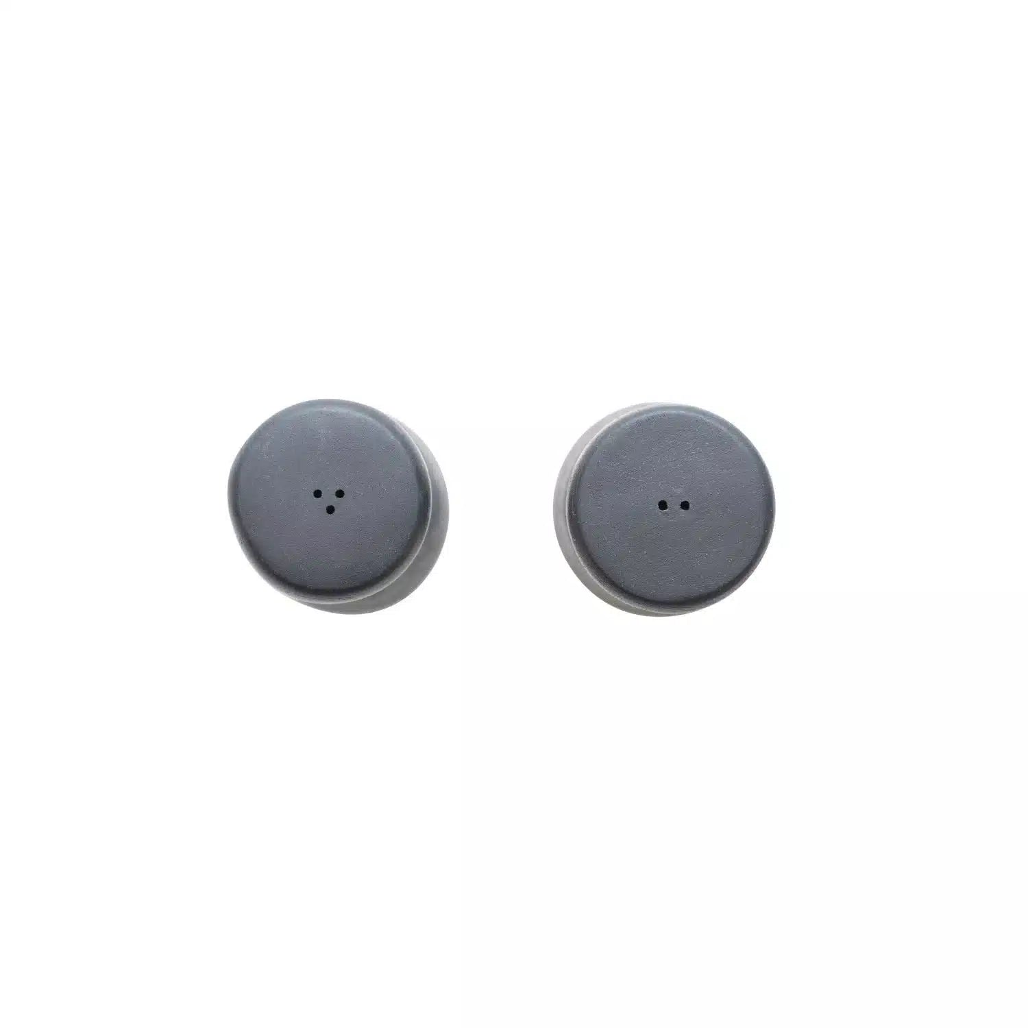 Mango Wood Salt & Pepper Shakers, Black, Set of 2
