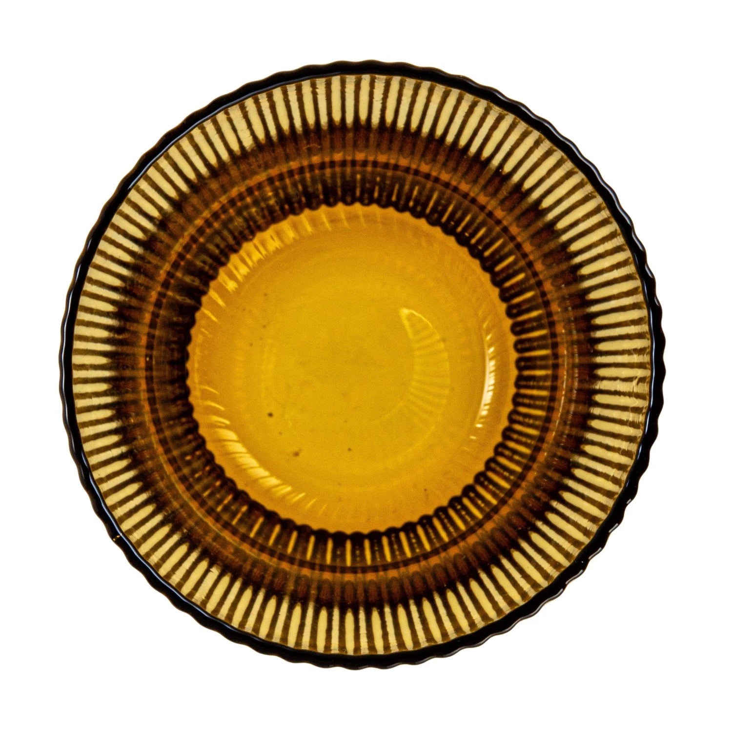 Fluted Drinking Glass