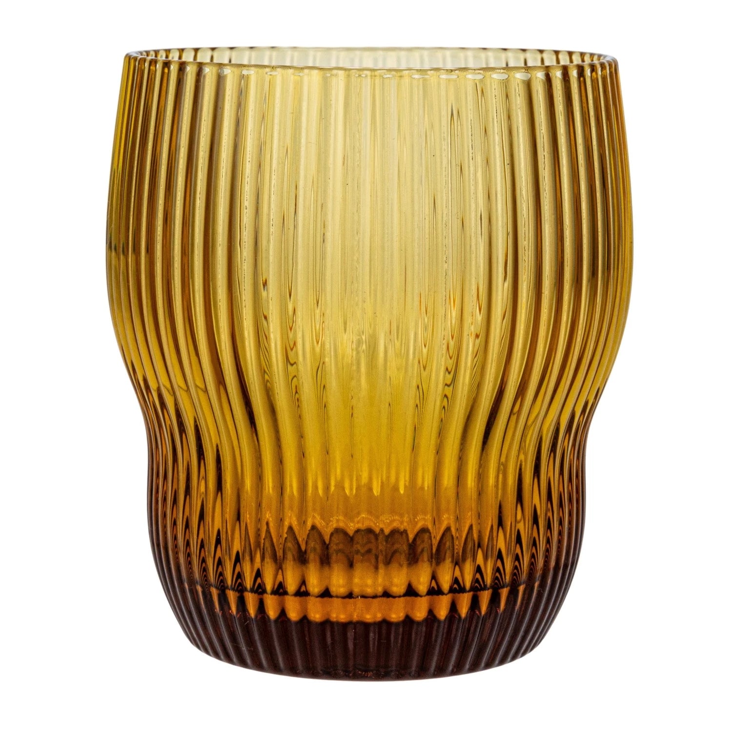 Fluted Drinking Glass
