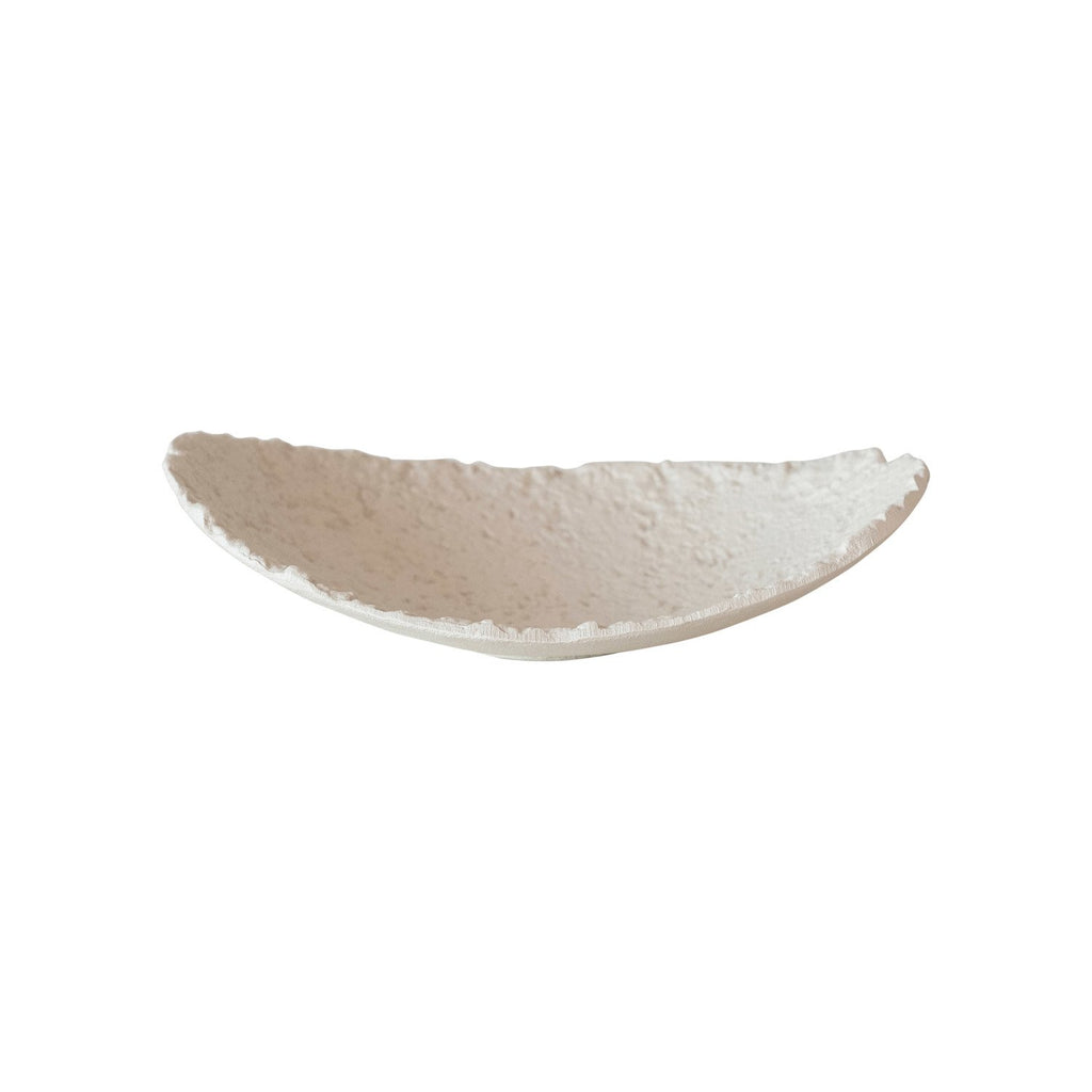 Textured Bowl with Raw Edge