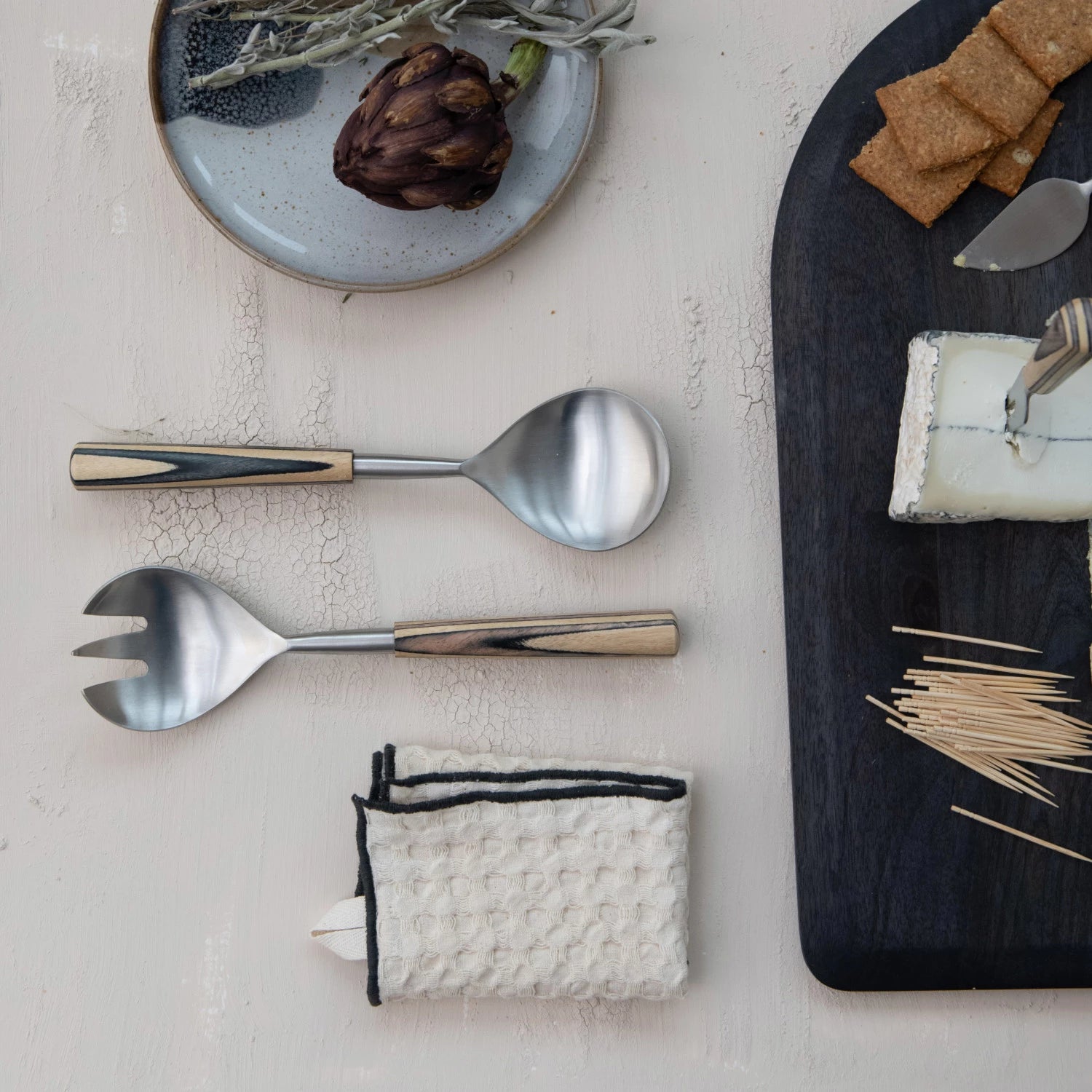 Waffle Weave Dish Cloths, Set of 3