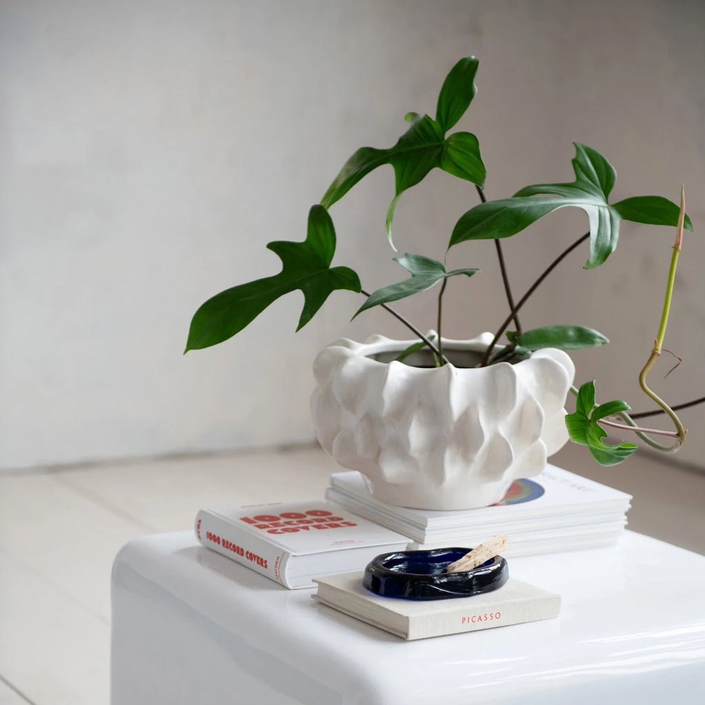 Stoneware Planter Sculptural Planter