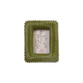 Resin Ribbed Photo Frame (Holds 4" x 6" Photo) (Hangs or Sits)