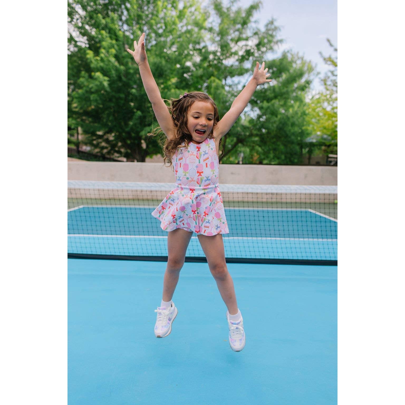 Caitlin Athletic Dress in Perfect Match