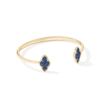 Abbie Pave Frame Cuff Bracelet