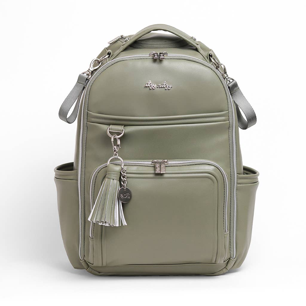 Boss Plus Backpack Diaper Bag, Matcha