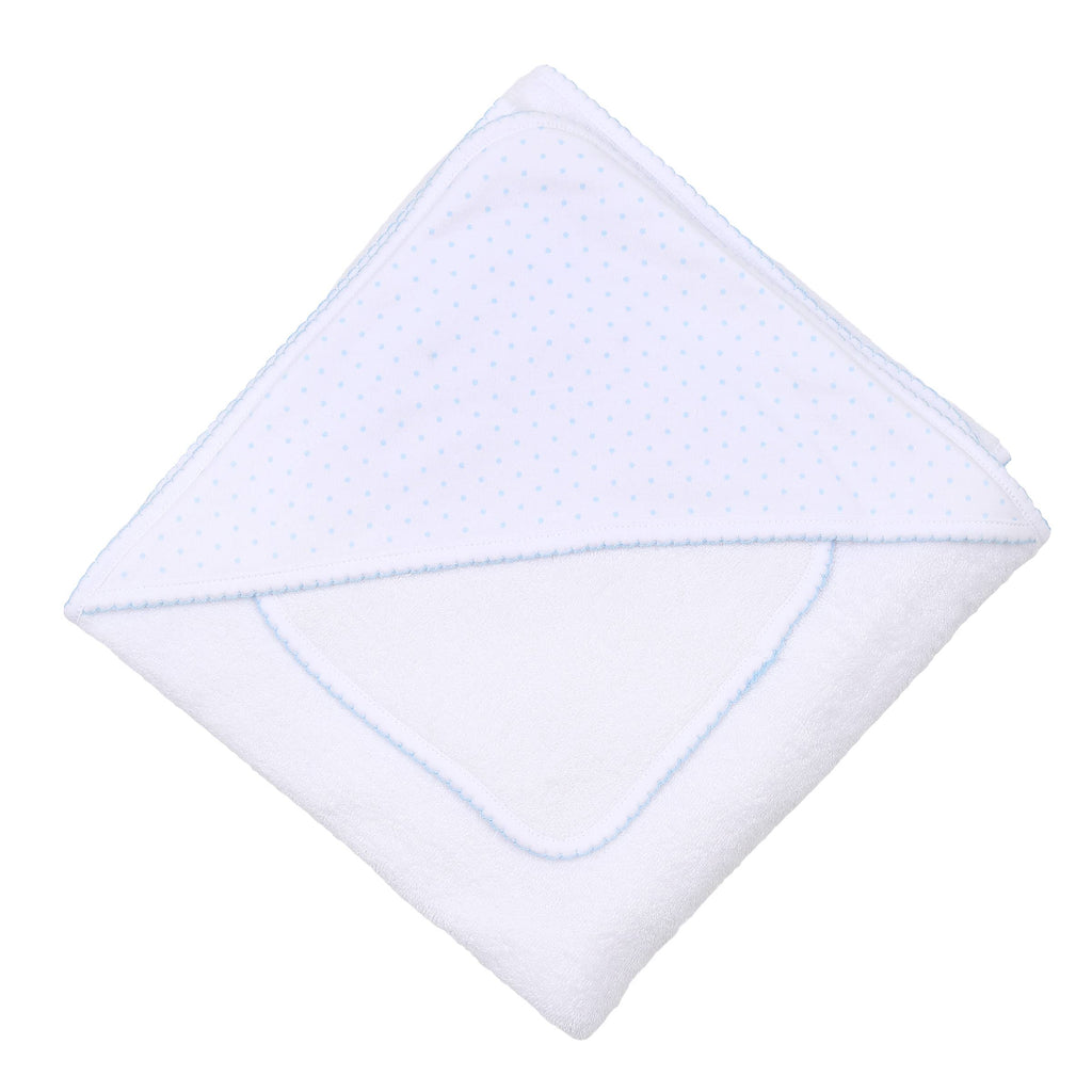 Mini Dots Towel Set - Blue