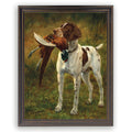 Antique Curiosities Inc Caucasian Pheasant Vintage Framed Print