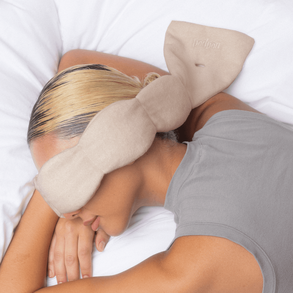 Nodpod Weighted Sleep Mask - Latte
