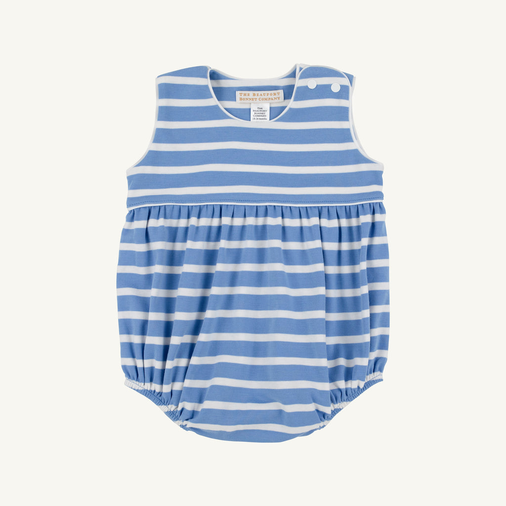 Barlett Bubble, Barbados Blue Stripe with Worth Avenue White