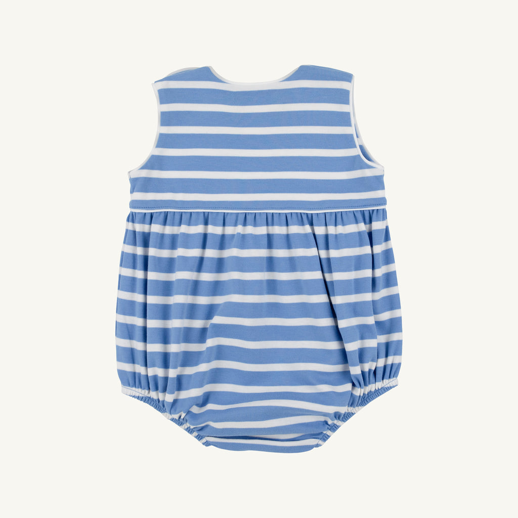 Barlett Bubble, Barbados Blue Stripe with Worth Avenue White