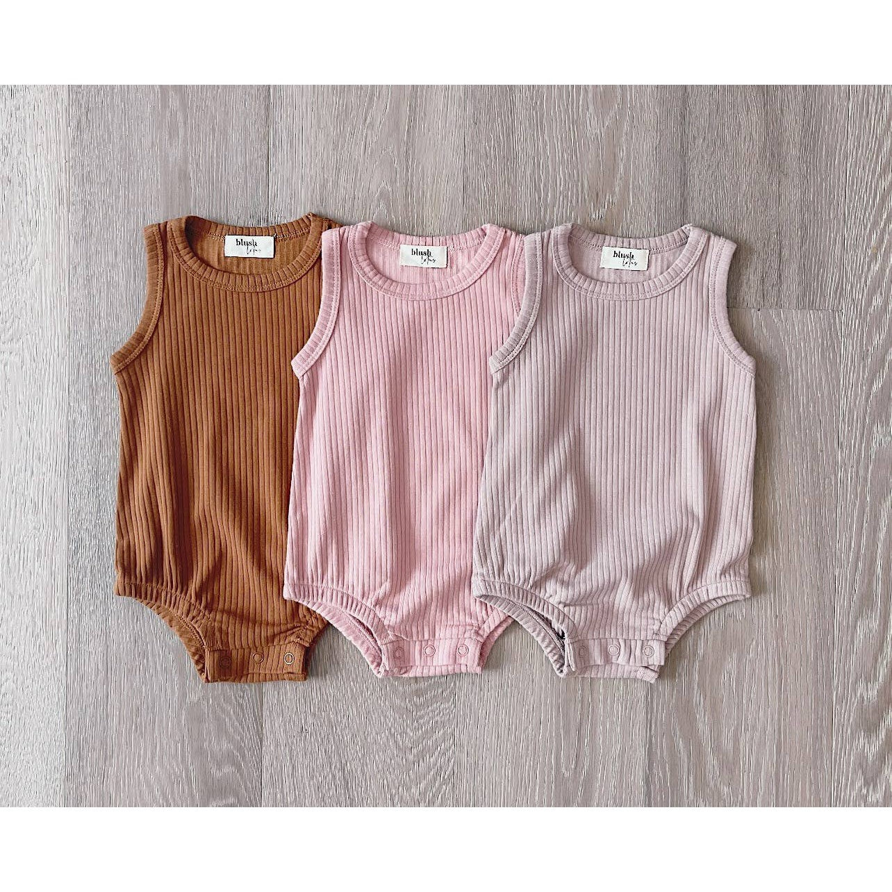 Presley, Organic Ribbed Bodysuit