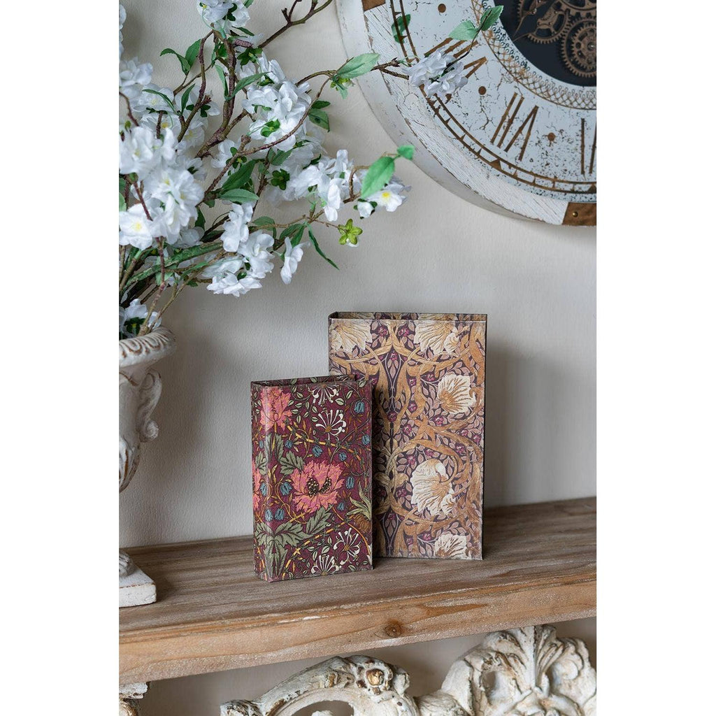 Mulberry Garden Decorative Book Storage Boxes