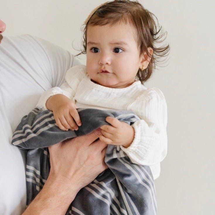 Minky Stretch Receiving  Blankets