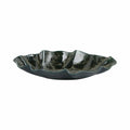 Coastal Green Wavy Edge Decorative Bowl