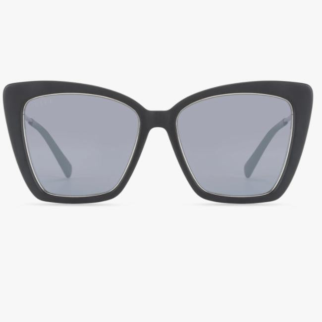 DIFF EYEWEAR Becky IV Amber Tortoise + Brown Gradient Polarized