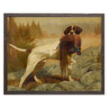 Antique Curiosities Inc Caucasian Pheasant Vintage Framed Print