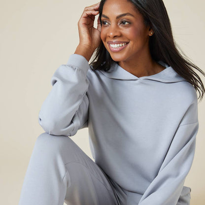 Athleisure DreamTech Oversize Hoodie Lounge Set for Women