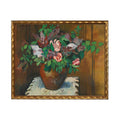 Antique Curiosities Inc Vintage Floral Garden Framed Print