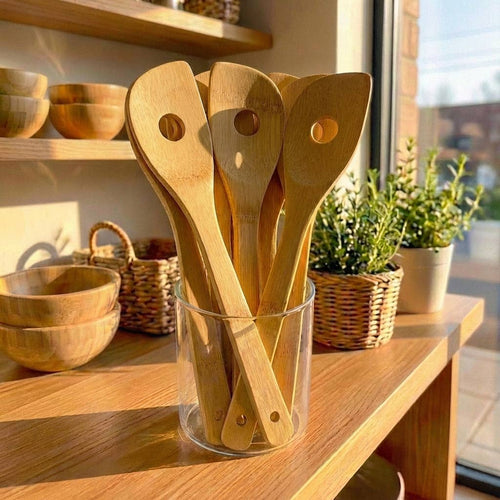 Bamboo Kitchen Utensils | Bridal Shower Lexi Hutchins & Kain Yates
