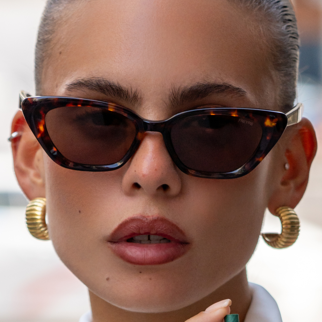 Mia Acetate Cat Eye Womens Sunglasses