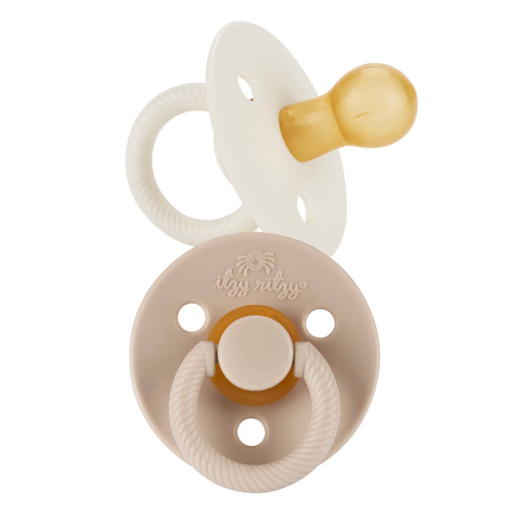 Itzy Soother Natural Rubber Paci Sets | Baby Shower Lindsey Moore