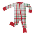Convertible Zip PJ, Festive Plaid