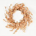 Herb Leaf Wreath, Tea Stained