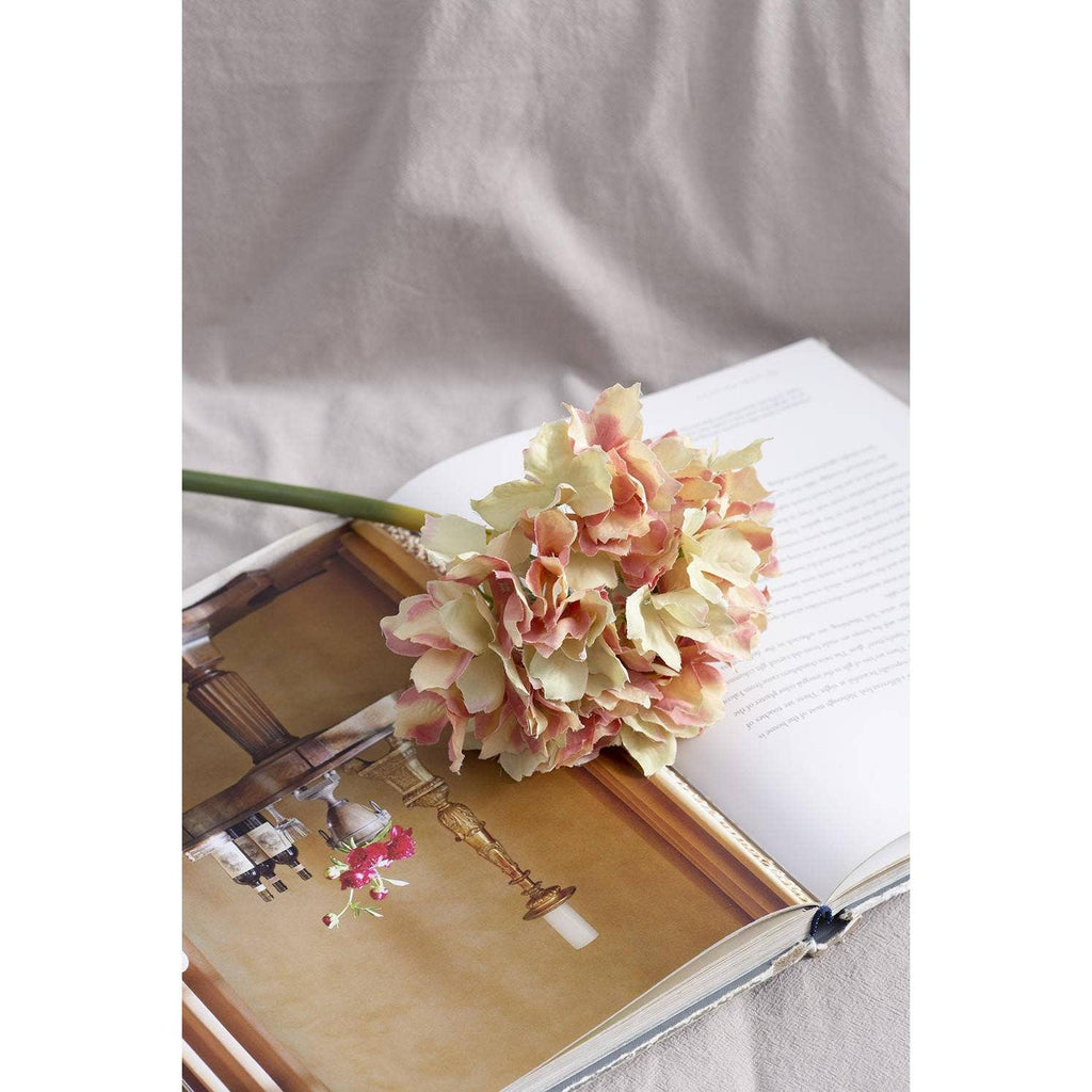 Blush Almost Real Hydrangea Stem
