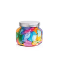 Volcano Signature Rainbow Watercolor Jar Candle, 19oz
