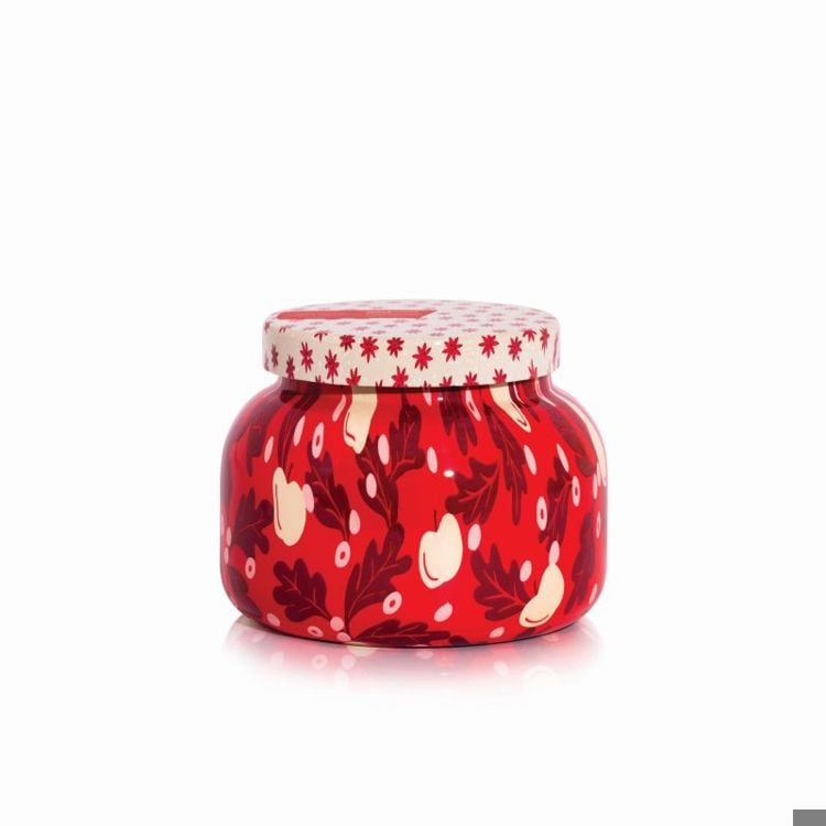 Apple Cider Social Holiday Pattern Play Signature Jar, 19 oz