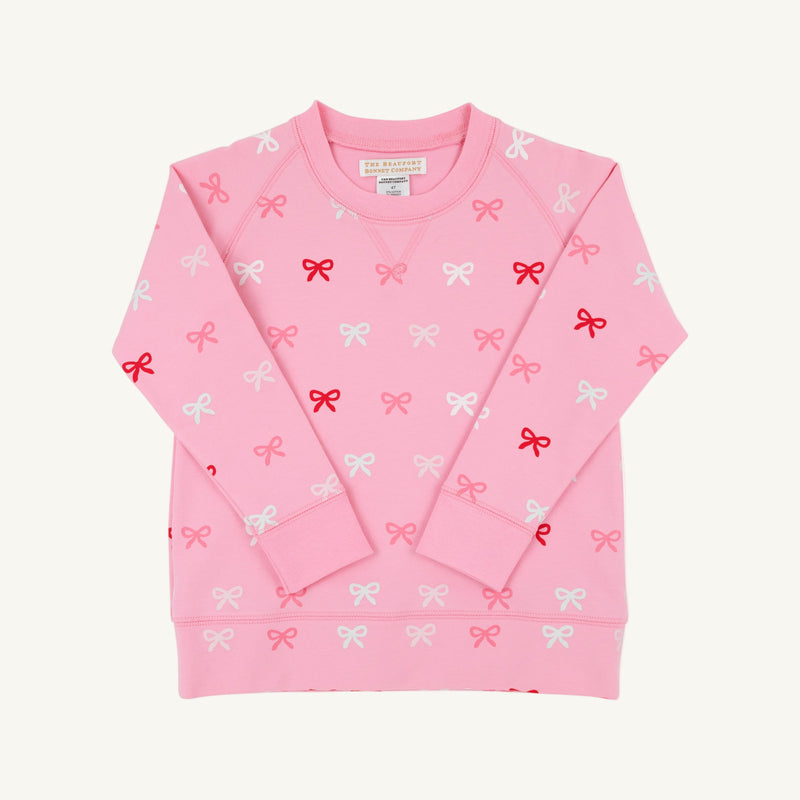 Cassidy Comfy Crewneck- Bitty Bows