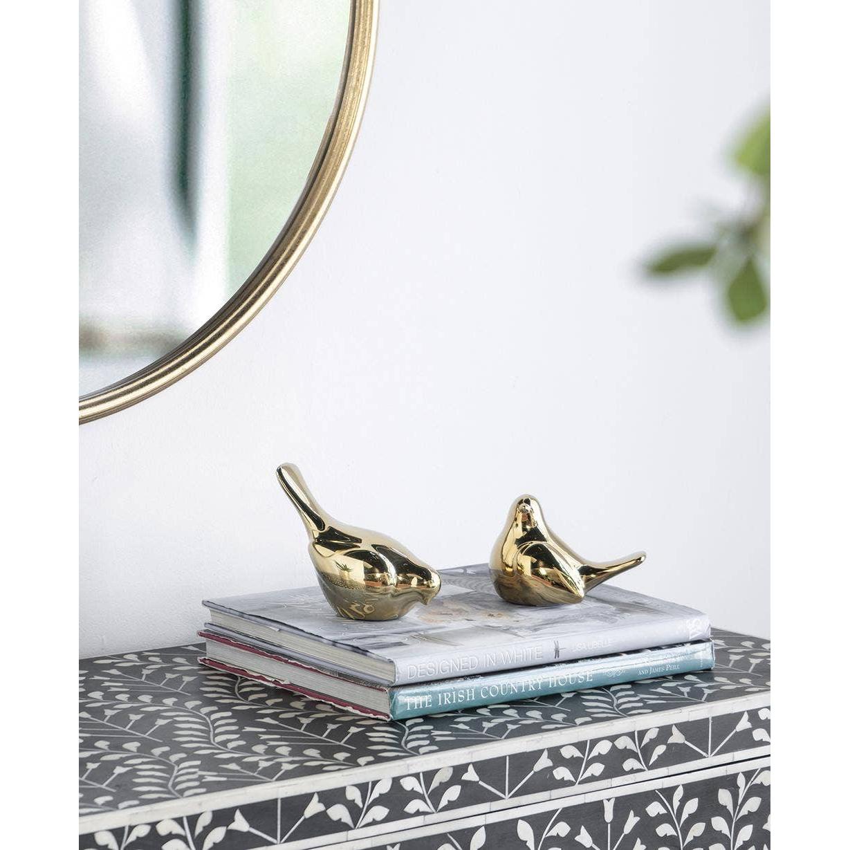 Gold Birds, Set of 2