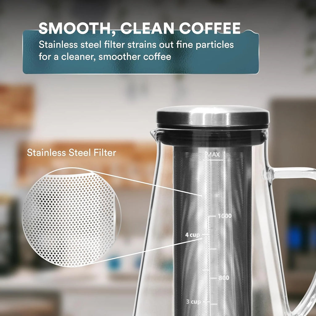 Airtight Cold Brew Iced Coffee Maker