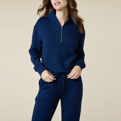 Athleisure DreamTech 1/4 Zip Jogger Set for Women