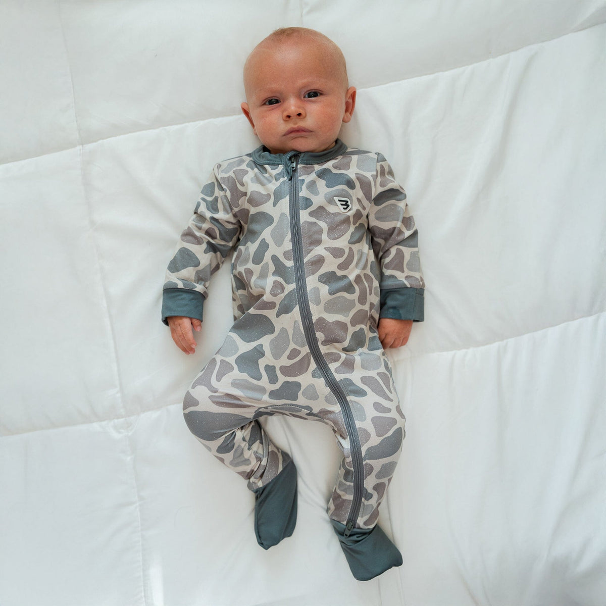 Baby Zip Up - Classic Deer Camo | Baby Shower Savanna Pitts