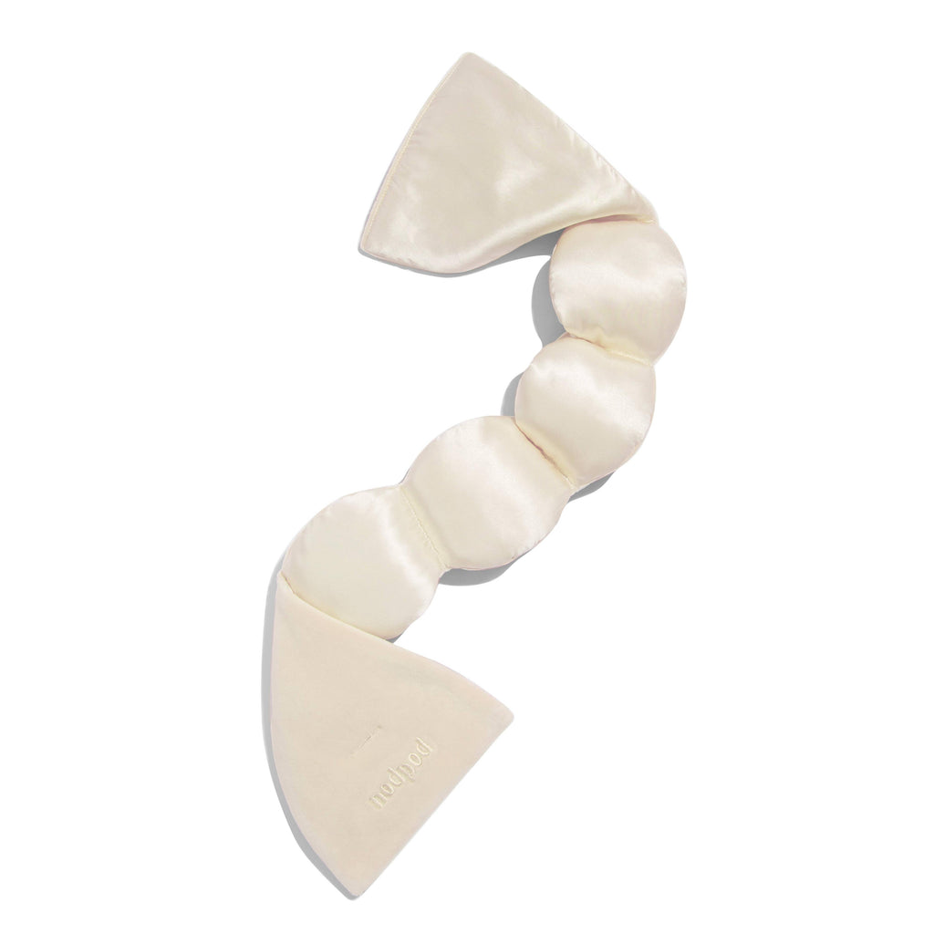 Nodpod Silk Weighted Sleep Mask - Pearl