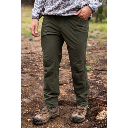 BURLEBO Challenger Pant in Olive