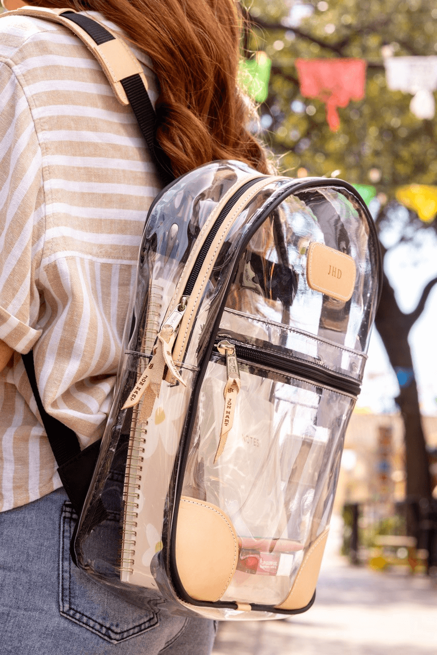 Jon Hart Design Clear Backpack