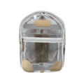 Jon Hart Design Clear Backpack - Black Webbing