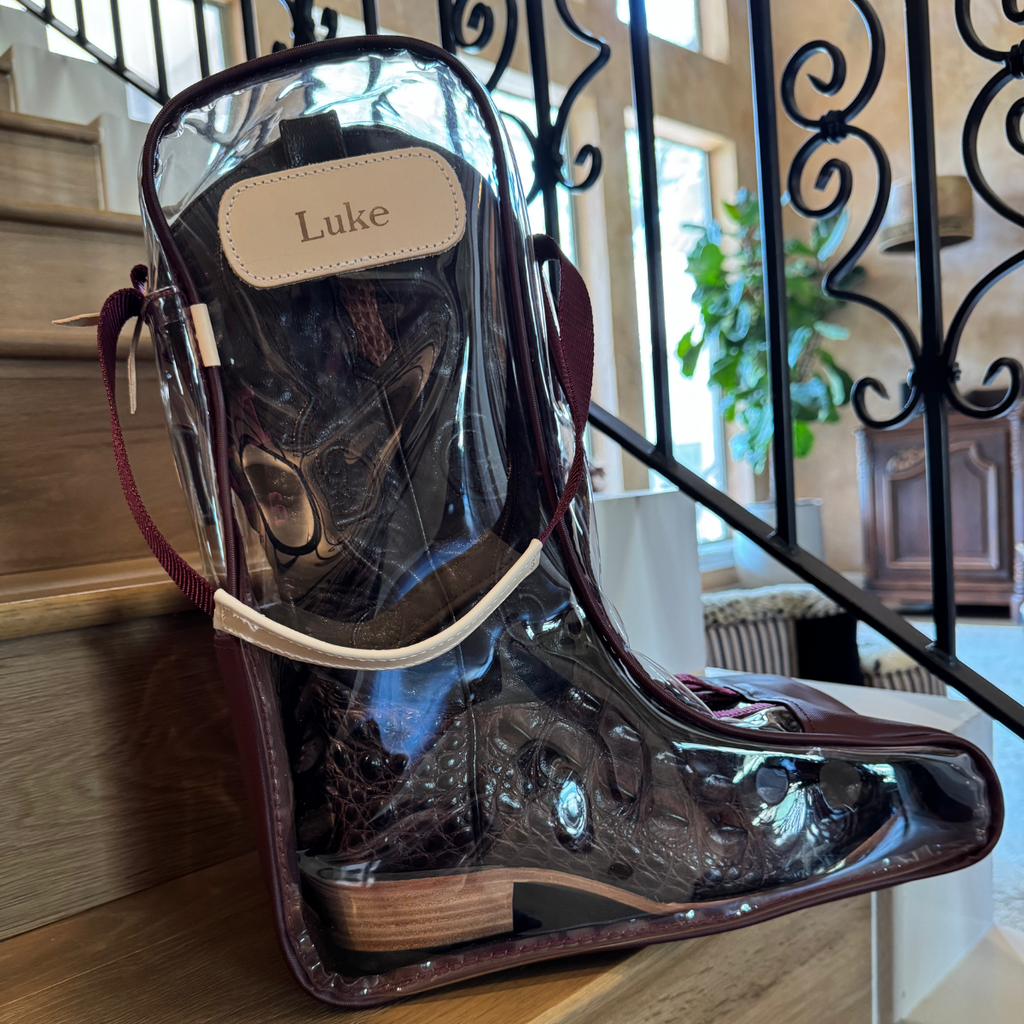 Jon Hart Design Clear Boot Bag