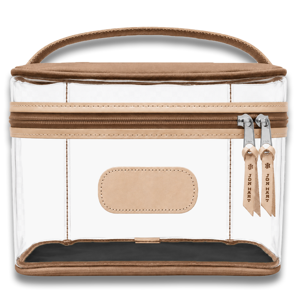 Jon Hart Design Clear Makeup Case
