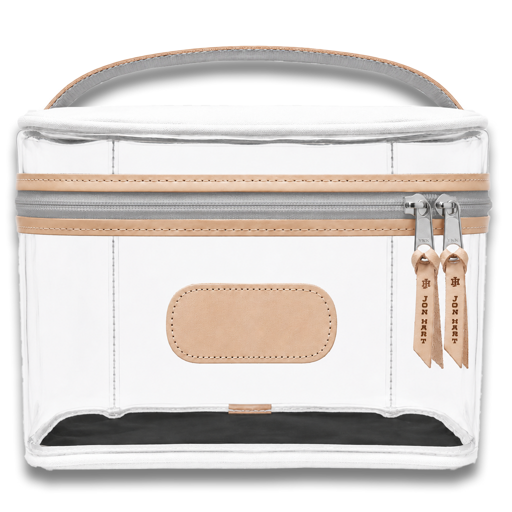 Jon Hart Design Clear Makeup Case