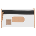 Jon Hart Design Clear Pouch - Black Webbing