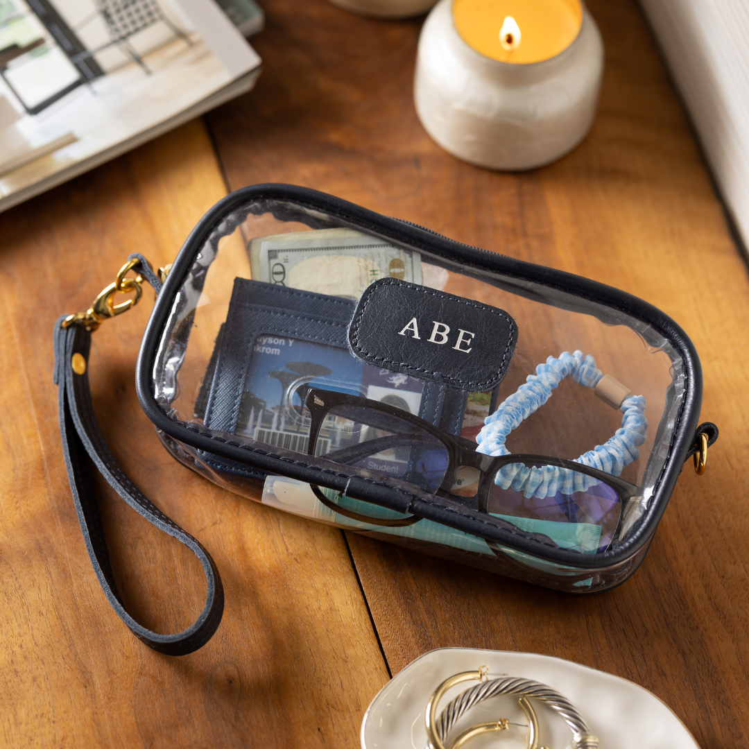 Jon Hart Design Clear Wristlet