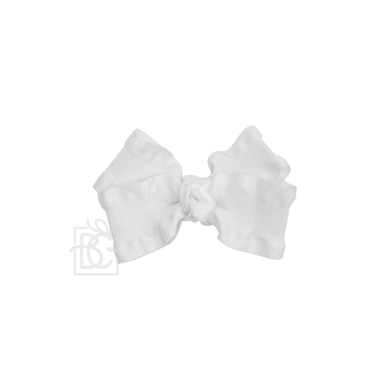 Double Ruffle Multi-Loop Bow