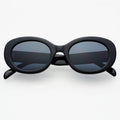 Aria Acetate Womens Oval Sunglasses