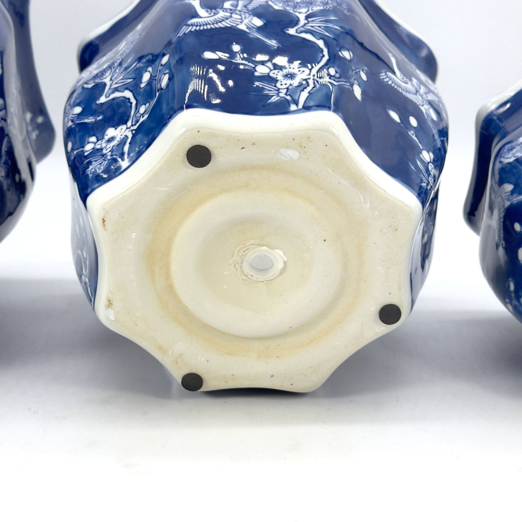 Ceramic Chinoiserie Planter Pots